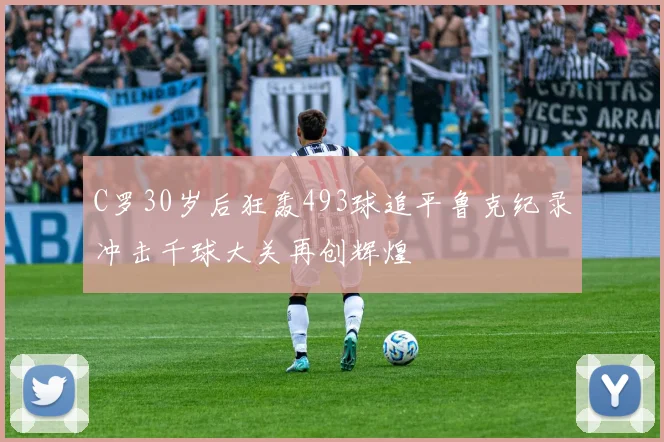 C罗30岁后狂轰493球追平鲁克纪录冲击千球大关再创辉煌